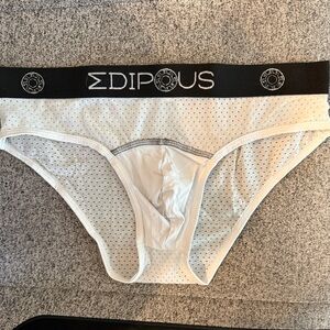 Edipous Mens Mesh Bikini Brief